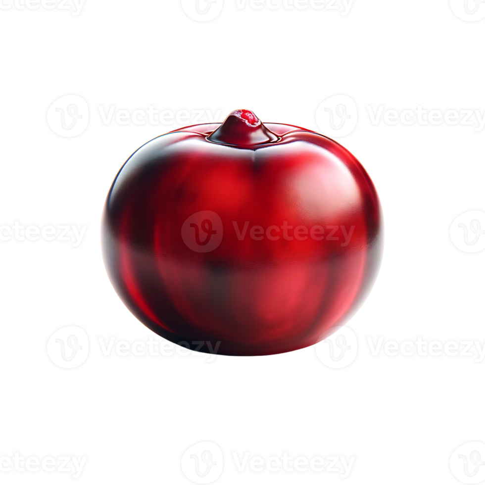 AI generated Cranberry isolated on Background. PNG Fruits Transparent Background