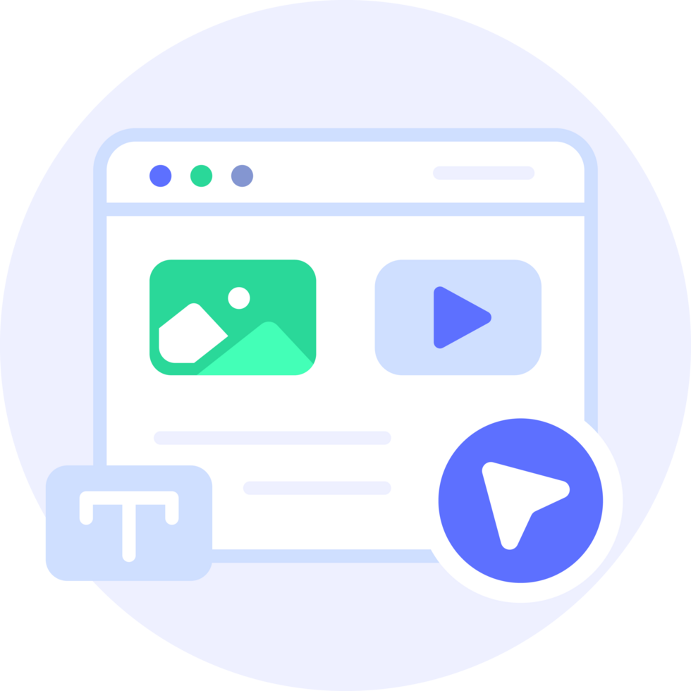 web design modern icon illustration png