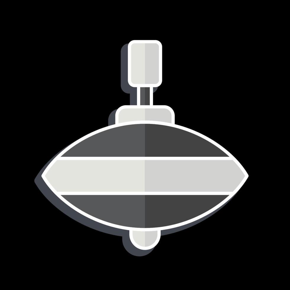 Icon Whirligig. related to Ring symbol. glossy style. simple design editable. simple illustration vector