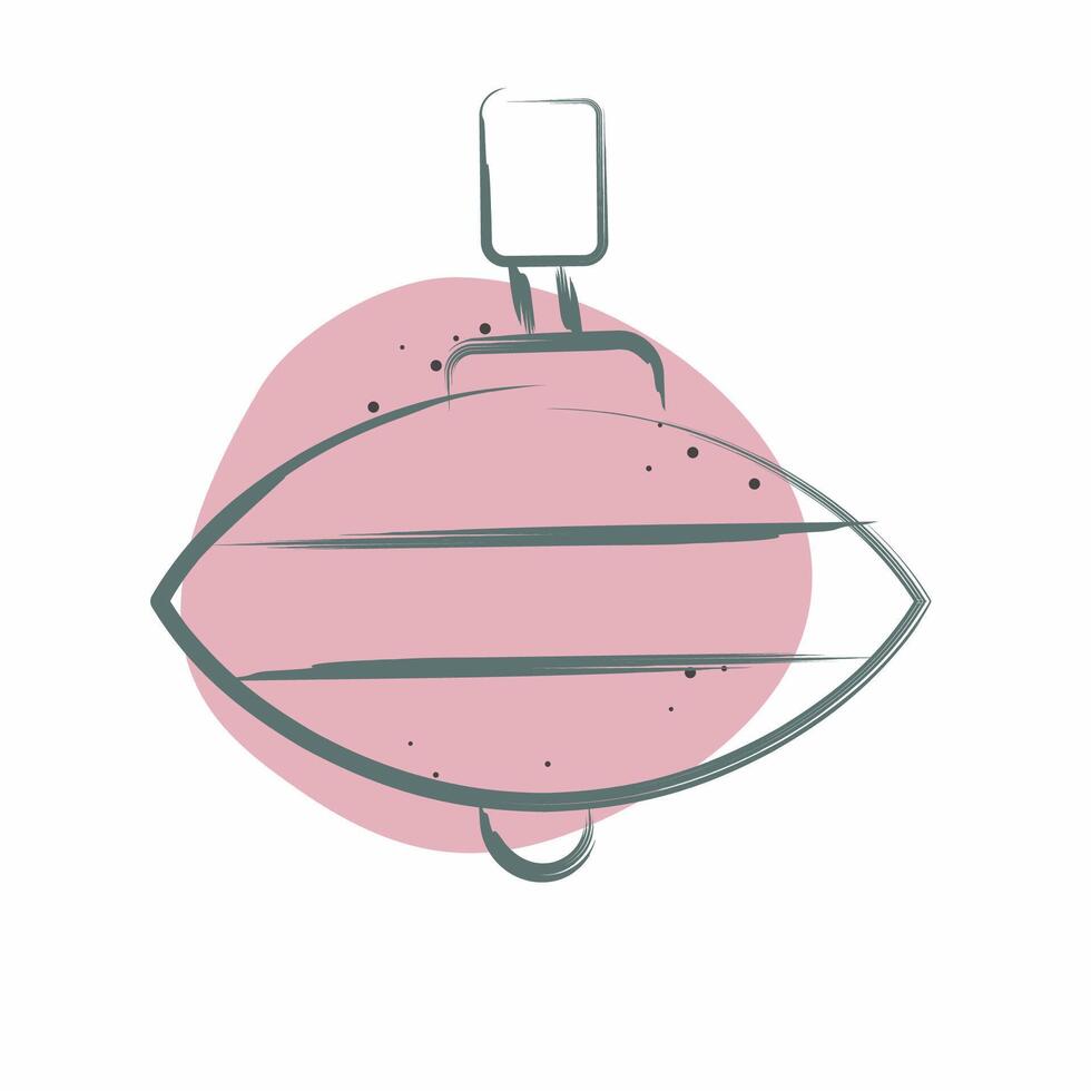 Icon Whirligig. related to Ring symbol. Color Spot Style. simple design editable. simple illustration vector