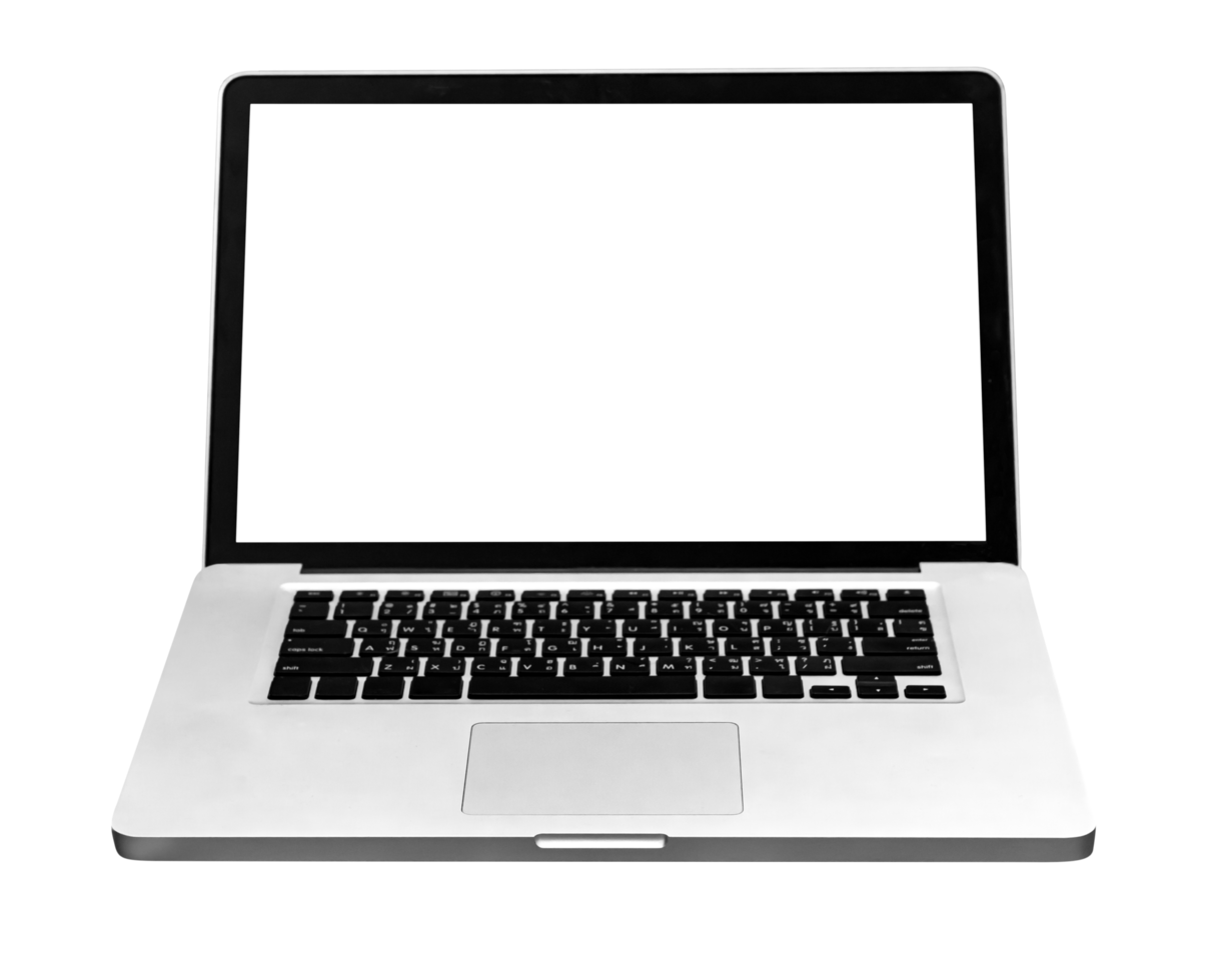 computer laptop isolated png