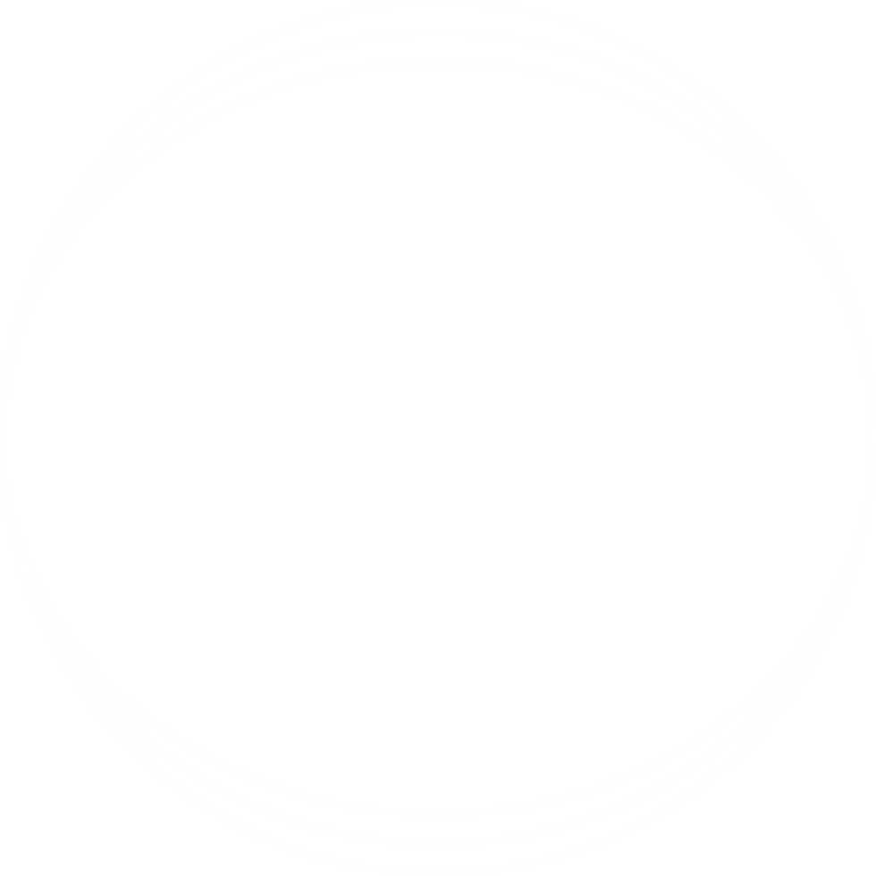 Frame circle shape white color minimal PNG