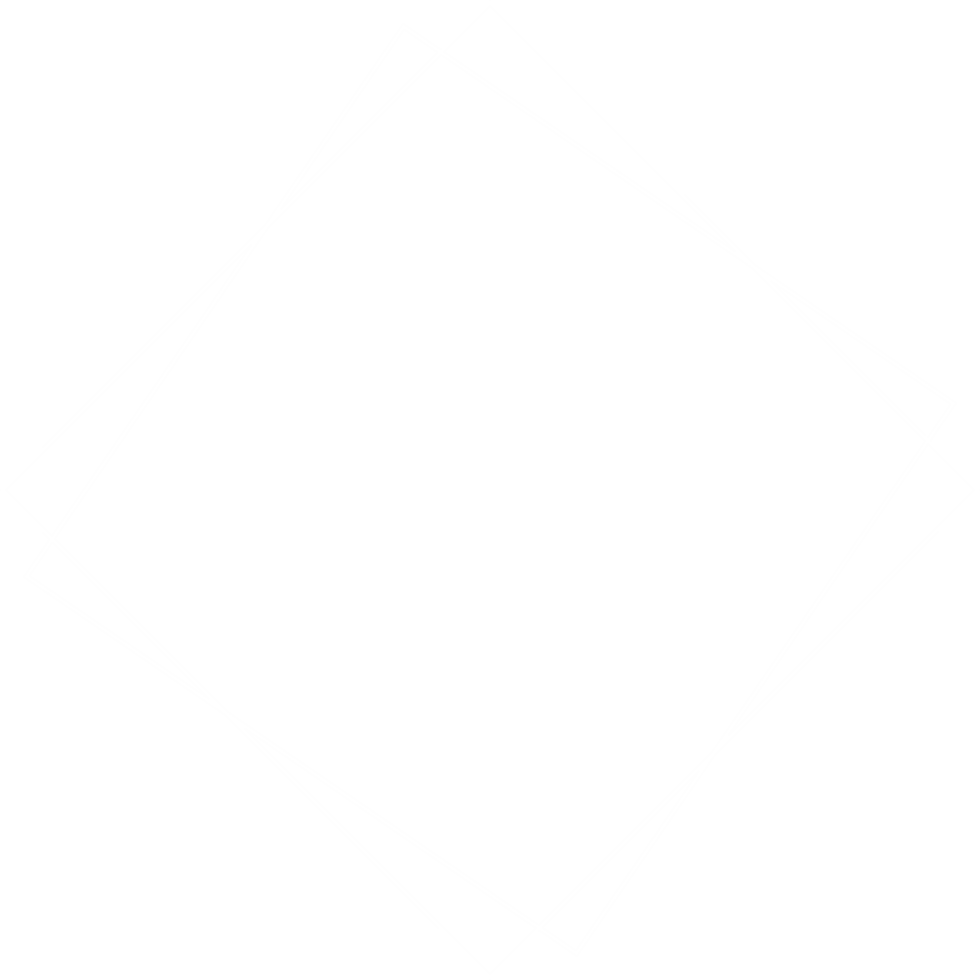 Frame square shape white color minimal PNG
