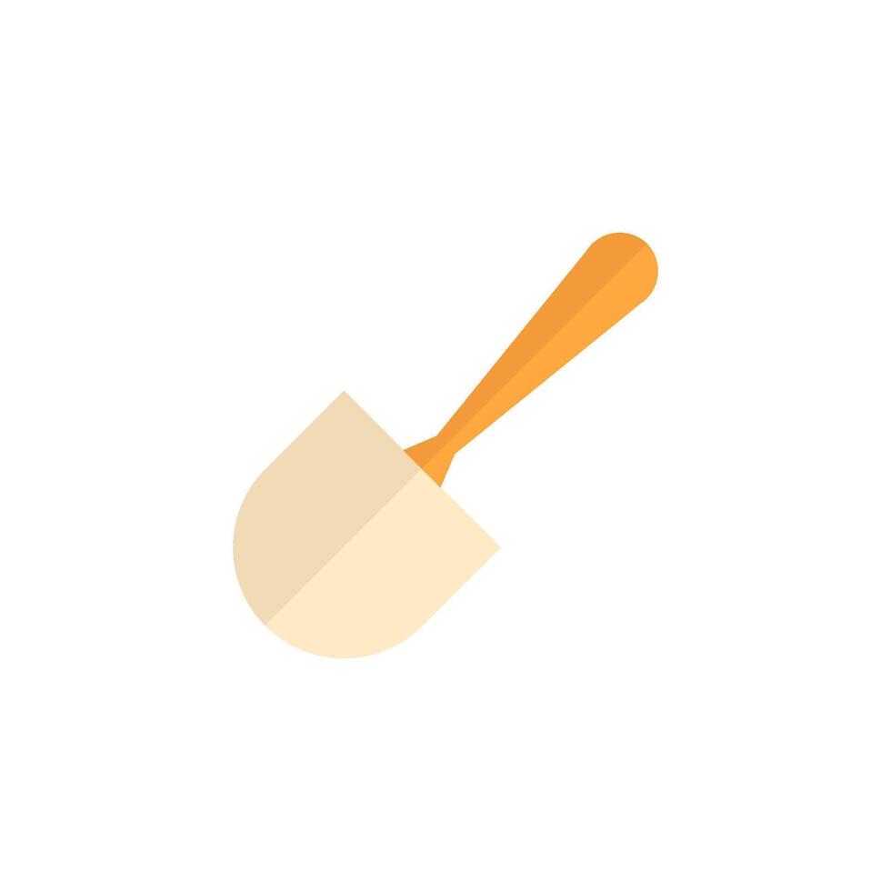 Brush icon in flat color style. Toilet sanitary cleaner wet bathroom vector