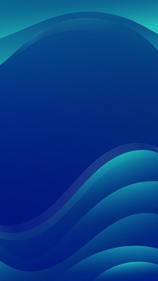 Abstract background blue green color with wavy lines and gradients is a versatile asset suitable for various design projects such as websites, presentations, print materials, social media posts vector