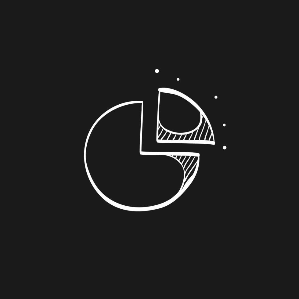 Pie chart doodle sketch illustration 38060849 Vector Art at Vecteezy