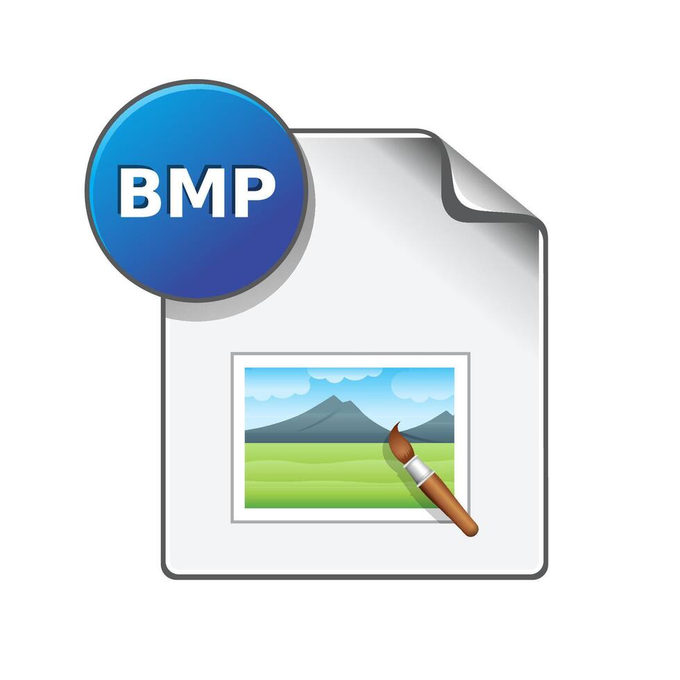 Picture file format icon in color. Image photography camera vector