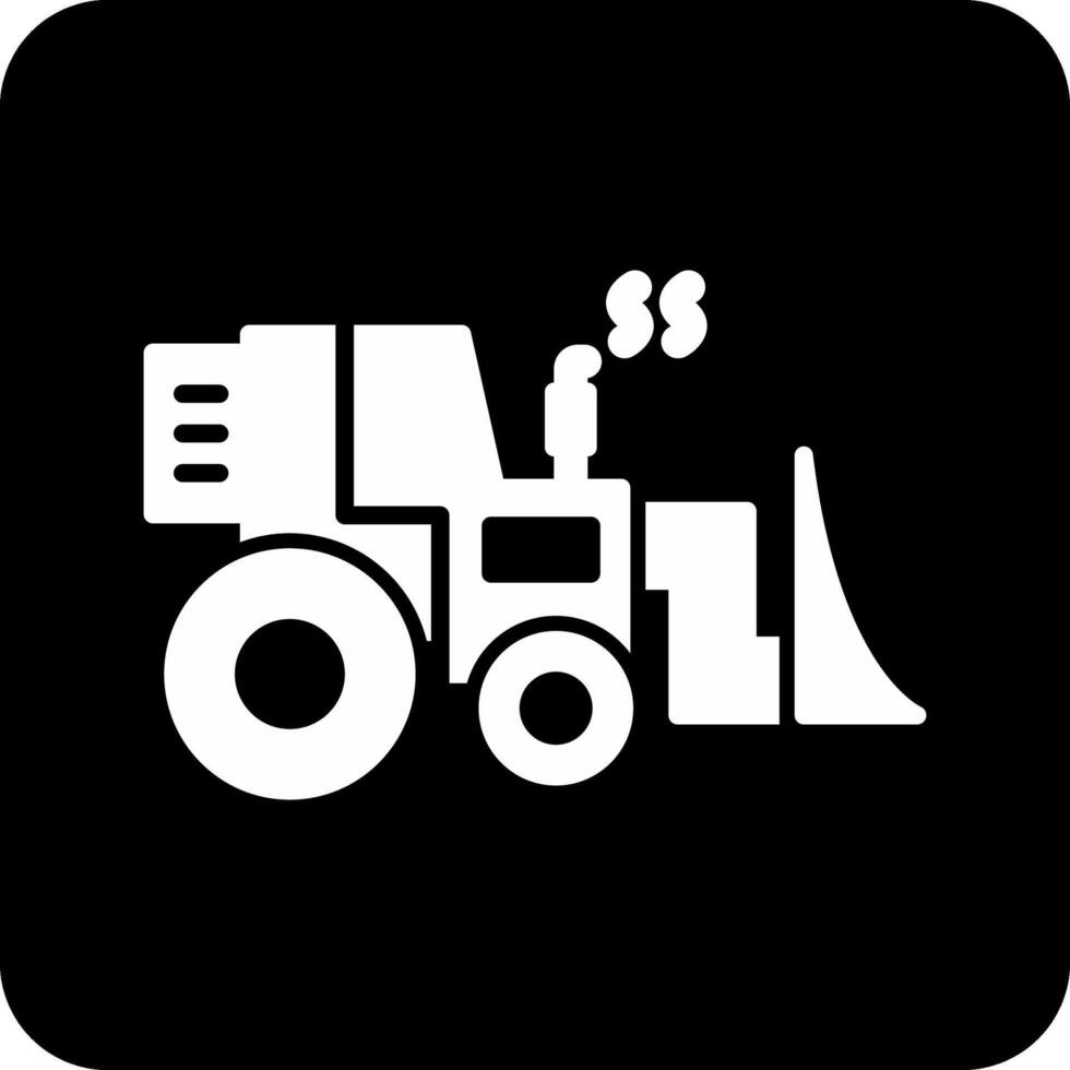 Bulldozer Vector Icon