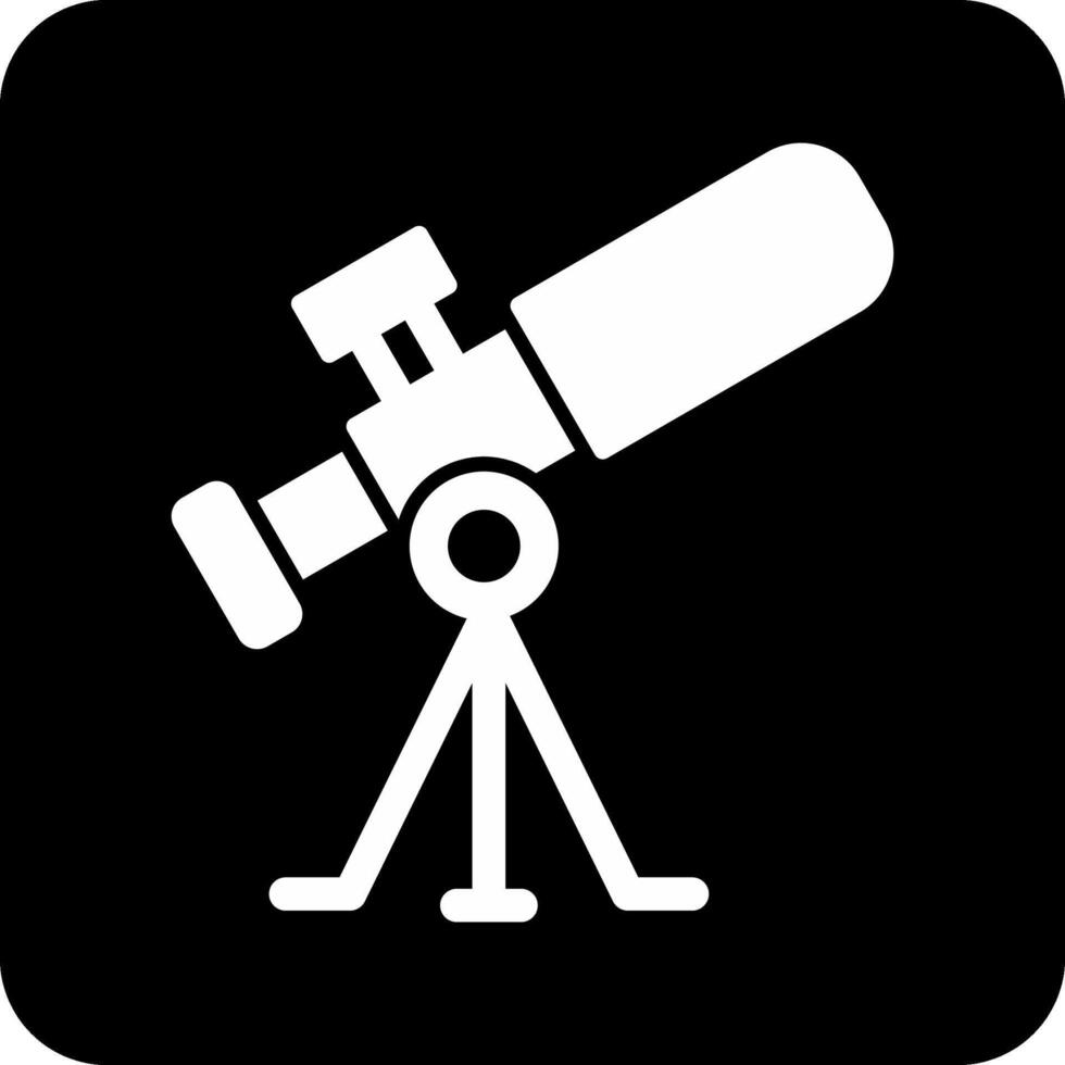 telescopio vecto icono vector