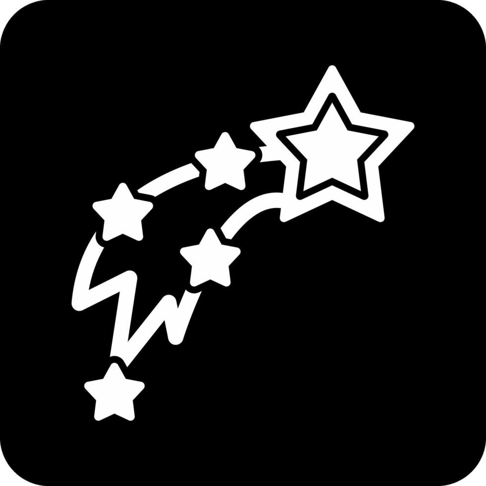 Shooting Stars Vector Icon