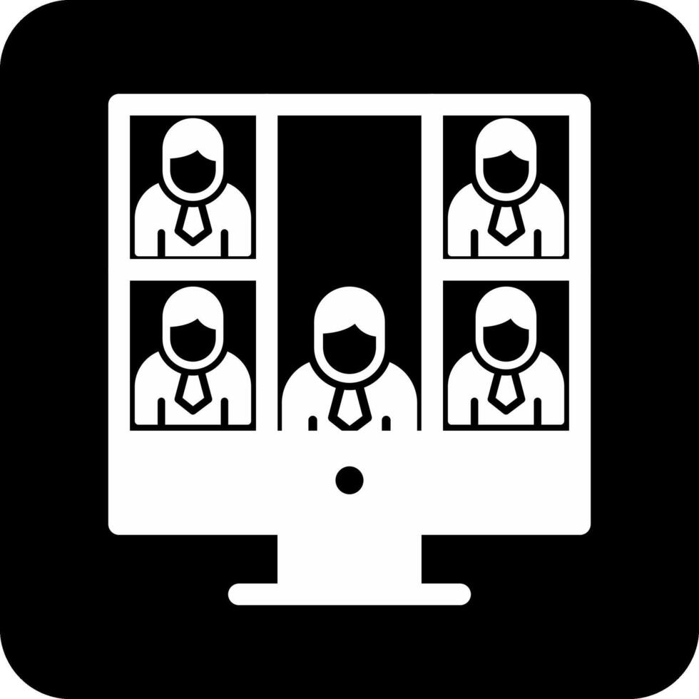 Conference call Vector Icon