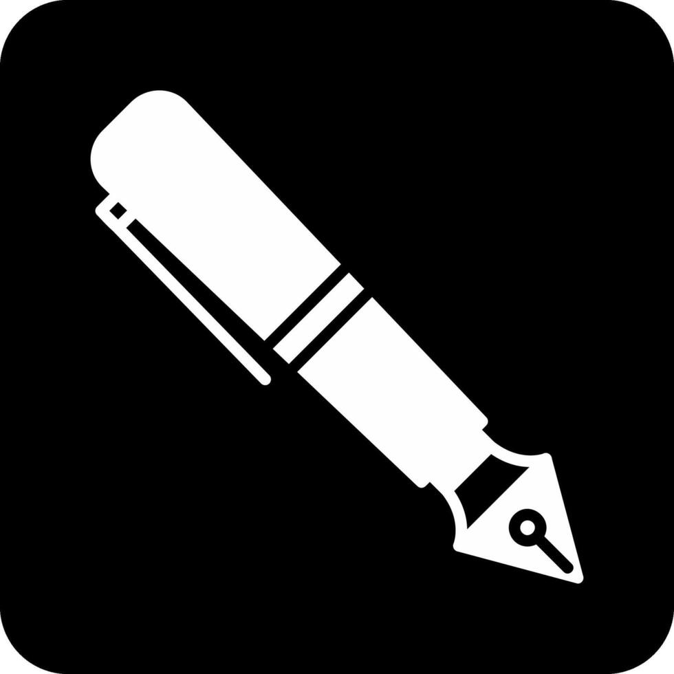 Fountain Pen Vector Icon