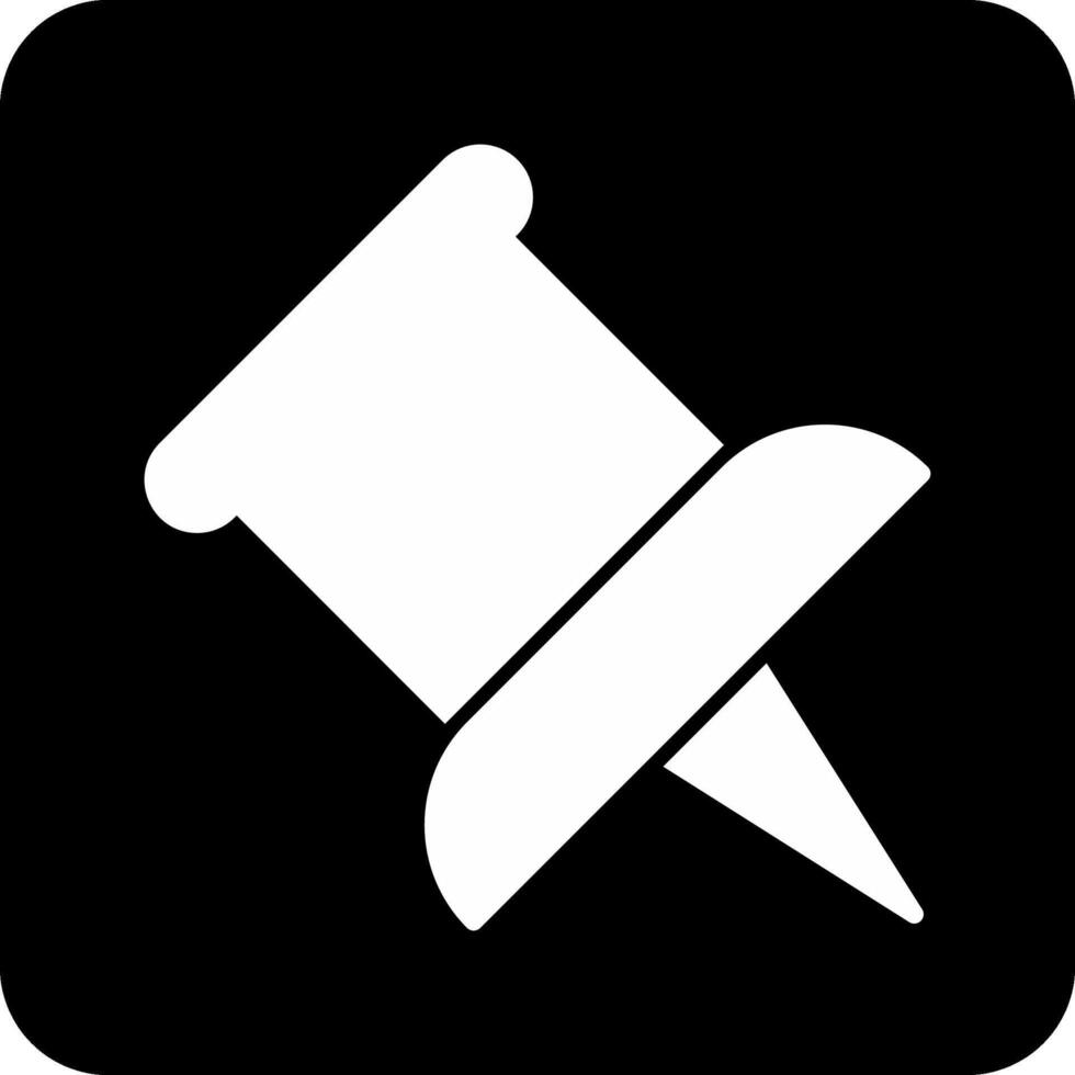 Push Pin Vector Icon