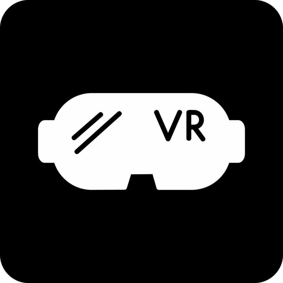 vr lentes vecto icono vector