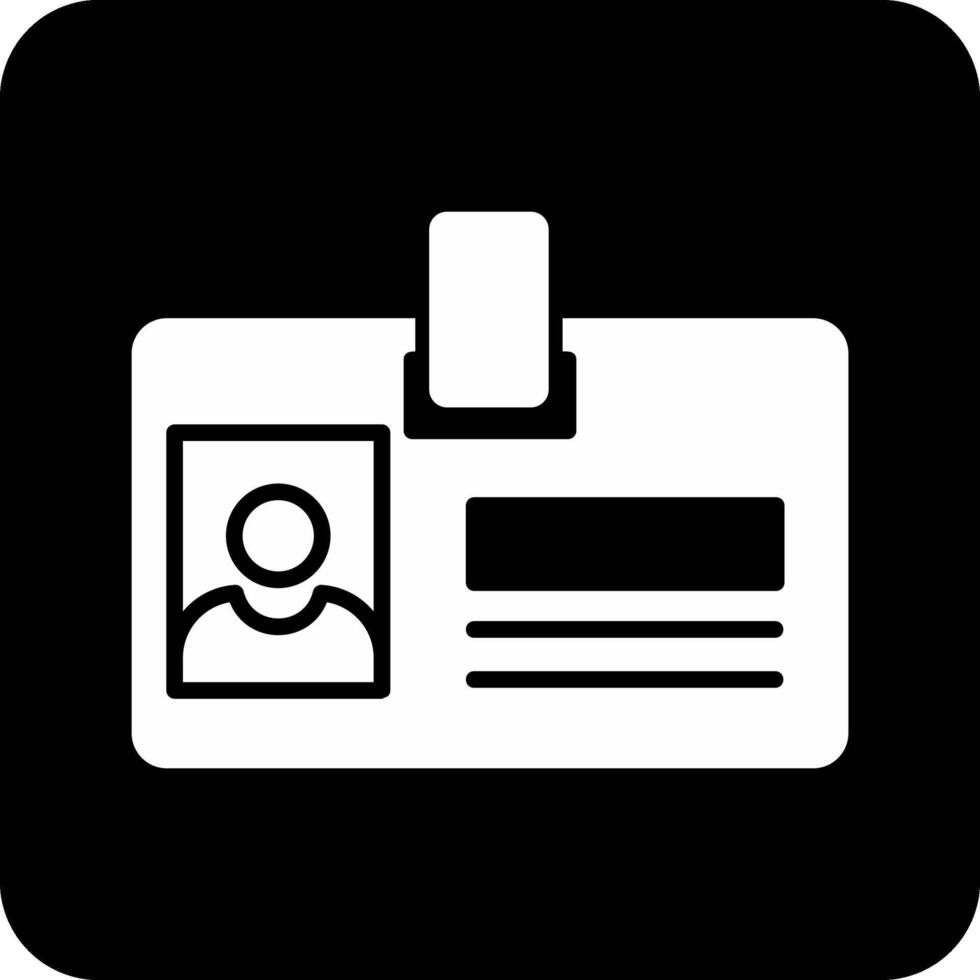 Identity Card Vector Icon