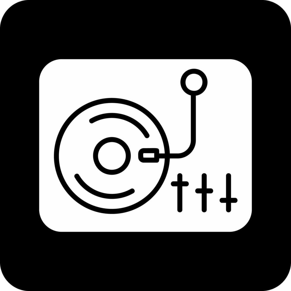 Turntable Vector Icon