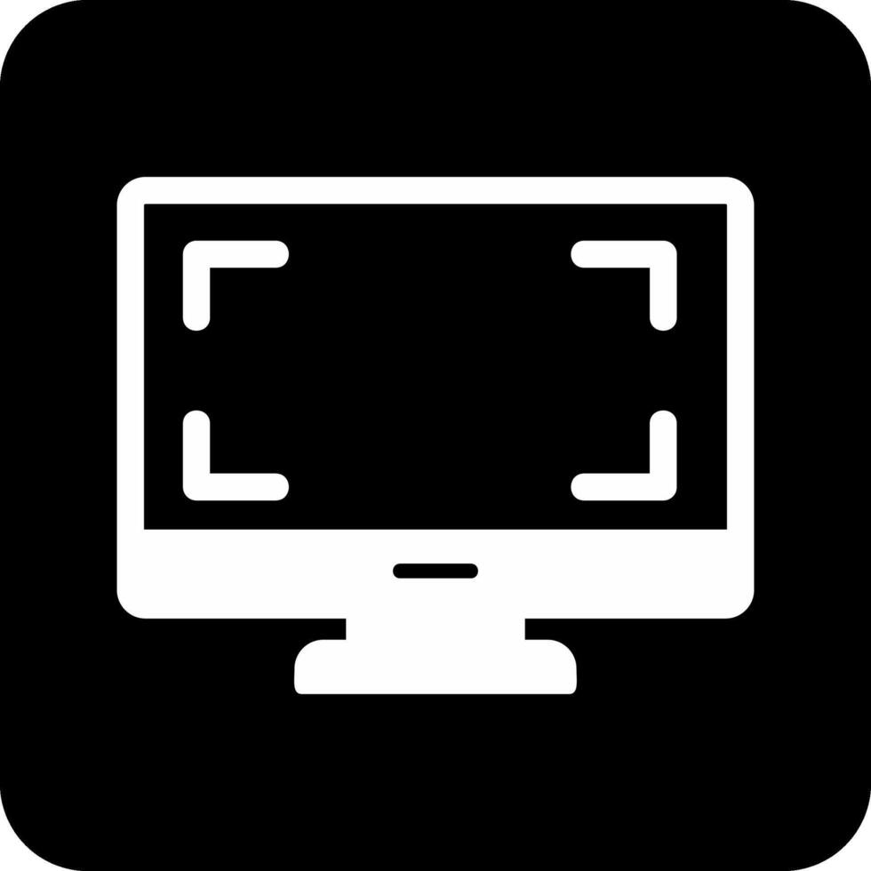 monitor vecto icono vector