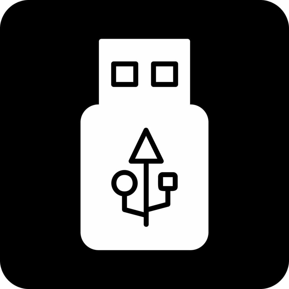 USB vecto icono vector