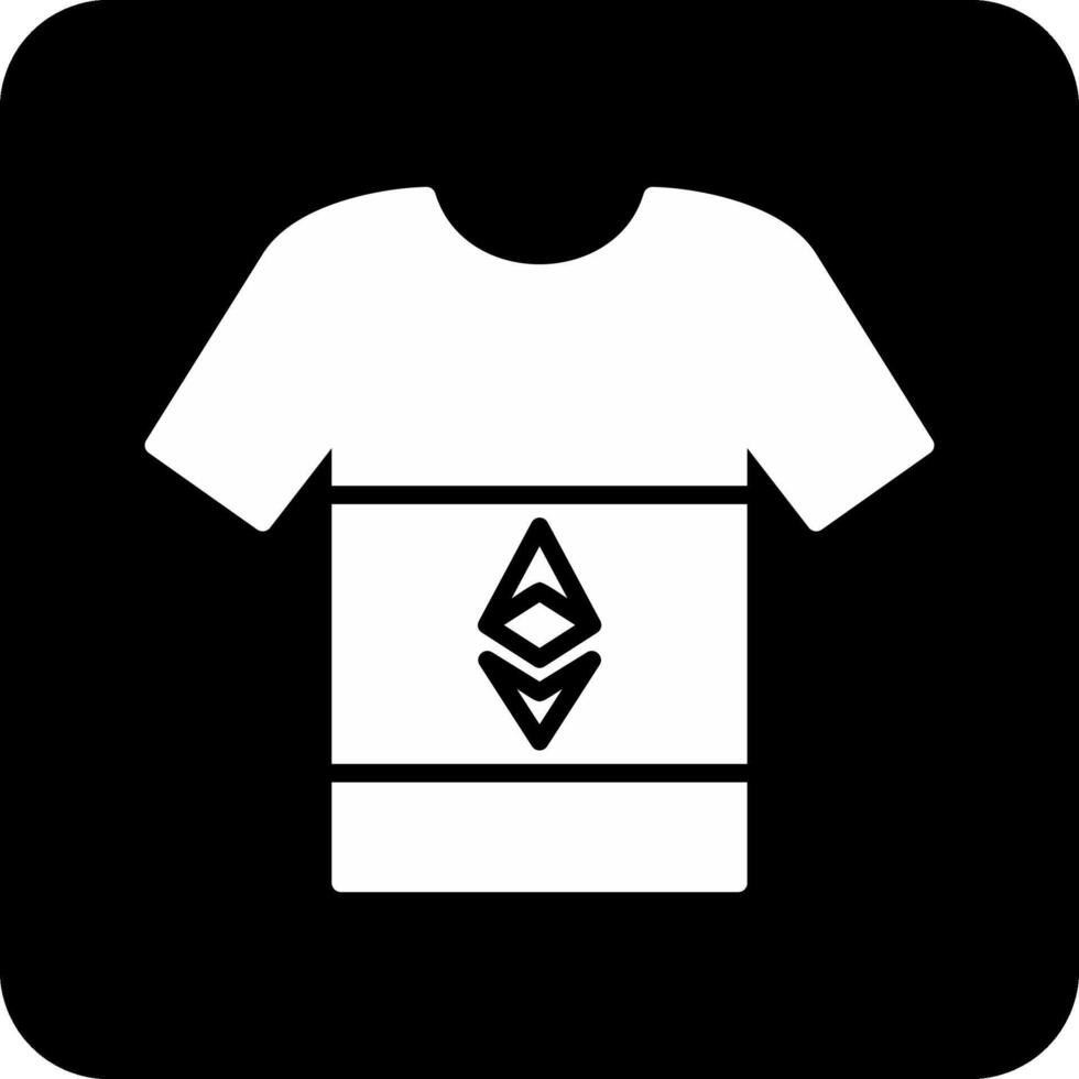 Ethereum Tshirt Vector Icon