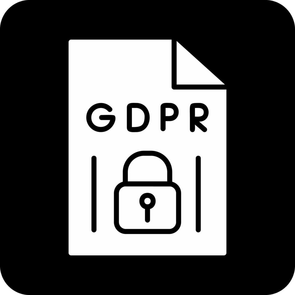 GDPR Vector Icon