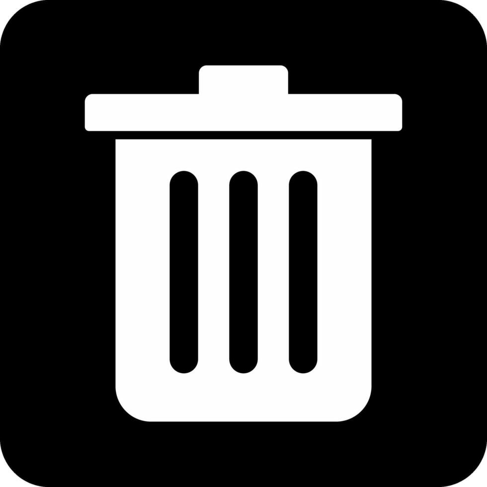 Dustbin Vector Icon