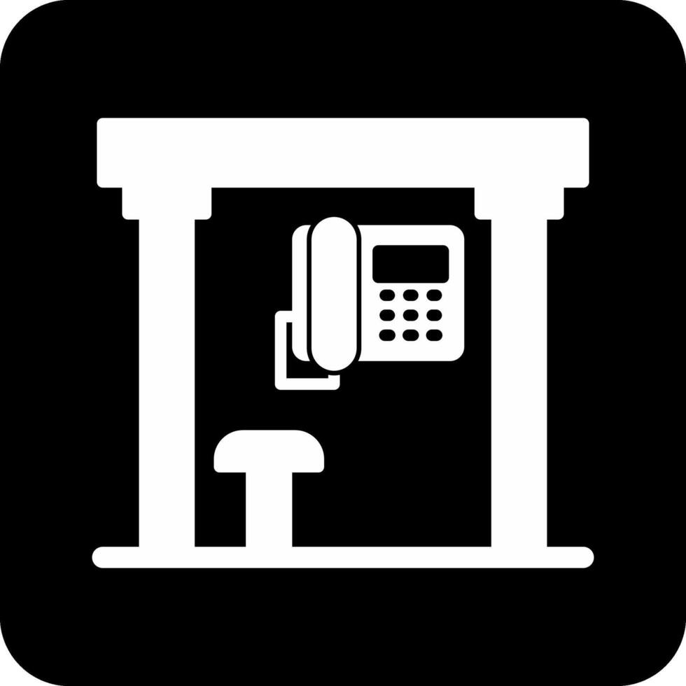 teléfono caja vecto icono vector