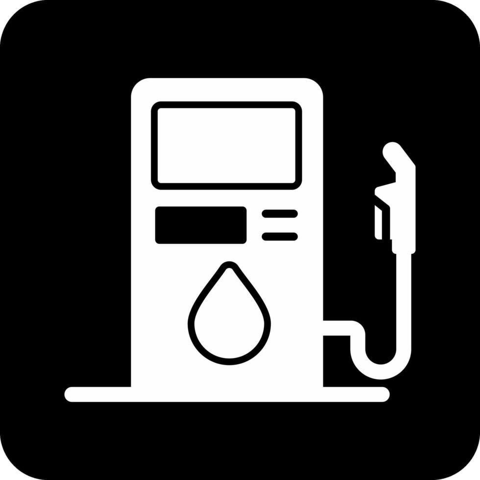 combustible estación vecto icono vector