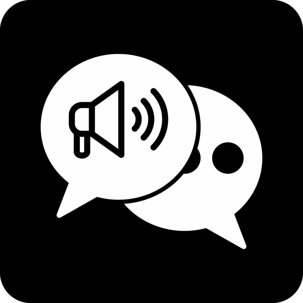 Marketing Conversation Vector Icon