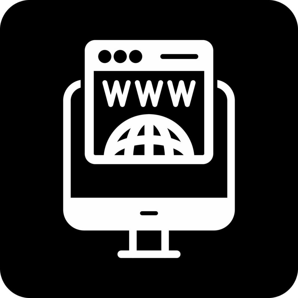 Domain Registration Vector Icon