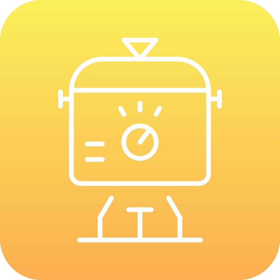 Slow Cooker Vector Icon