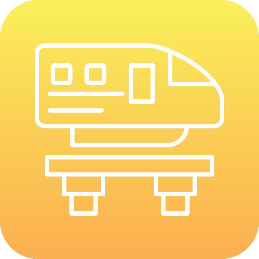 Monorail Vector Icon