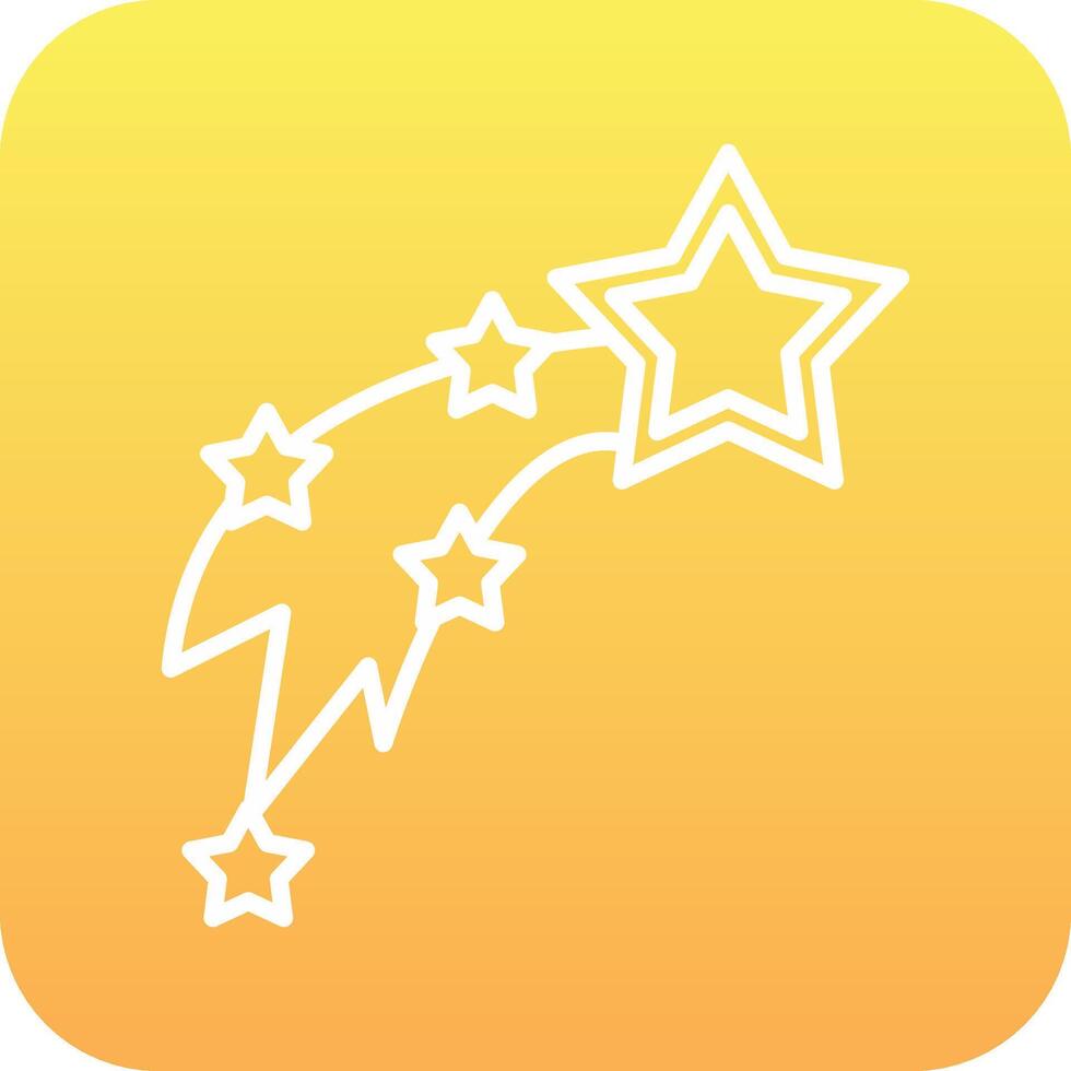 Shooting Stars Vector Icon