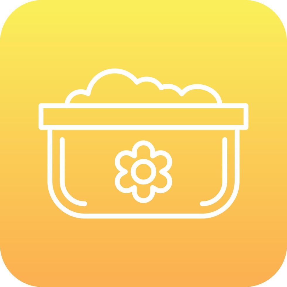 Dishwashing Pot Vector Icon