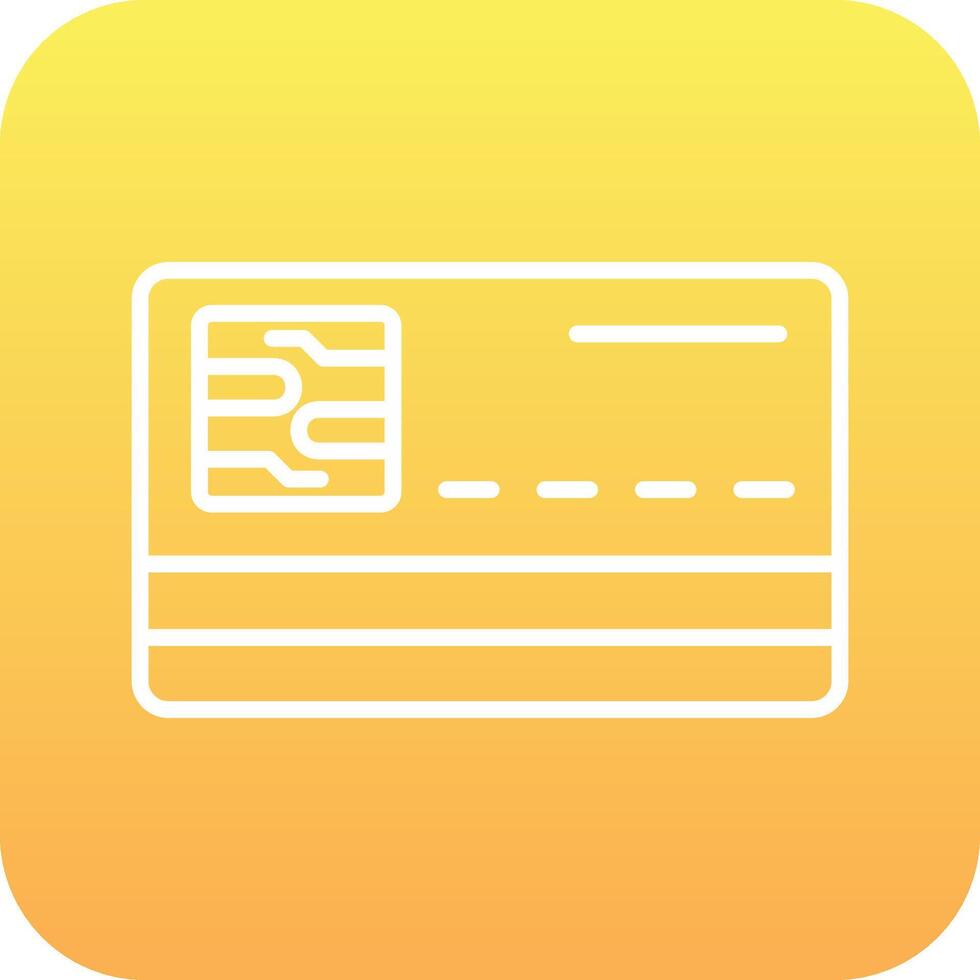 Smart Card Vector Icon