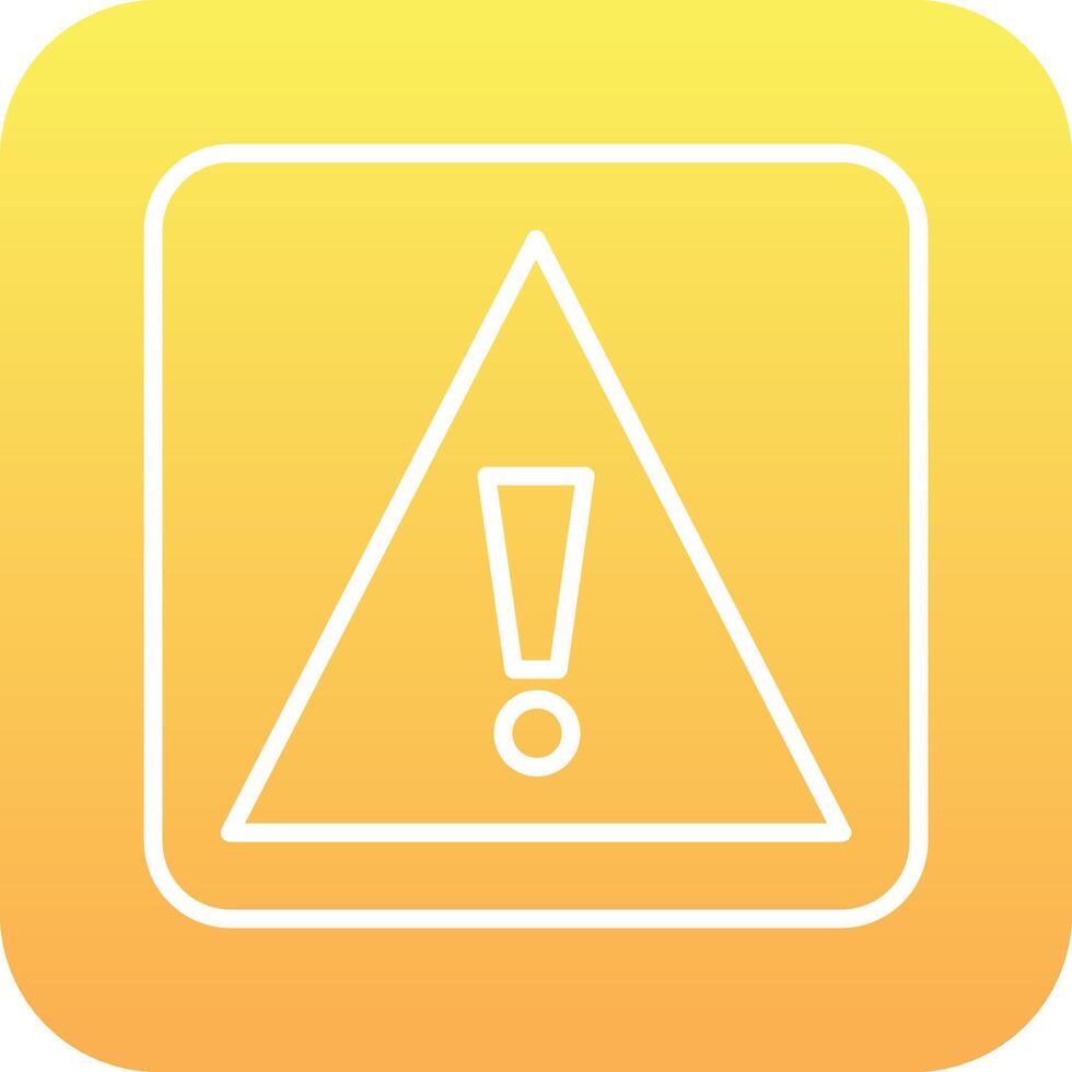 Caution Sign Vector Icon