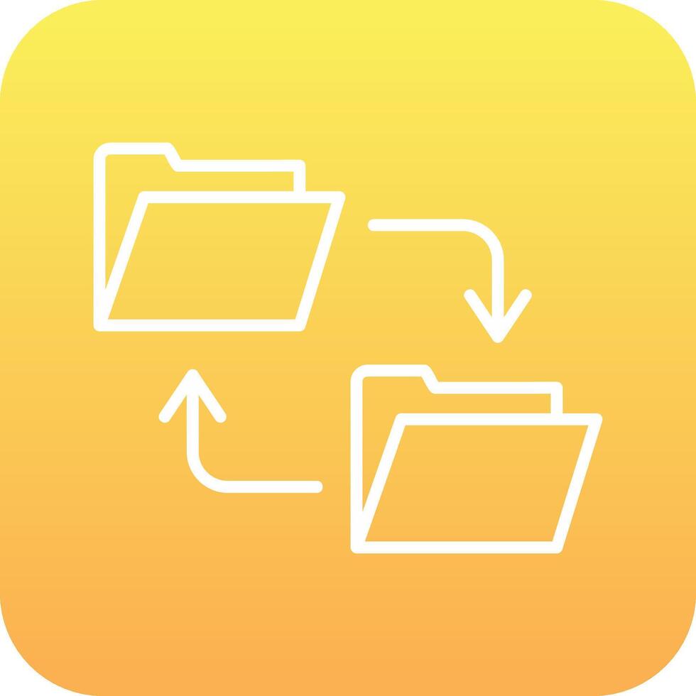 Data Transfer Vector Icon