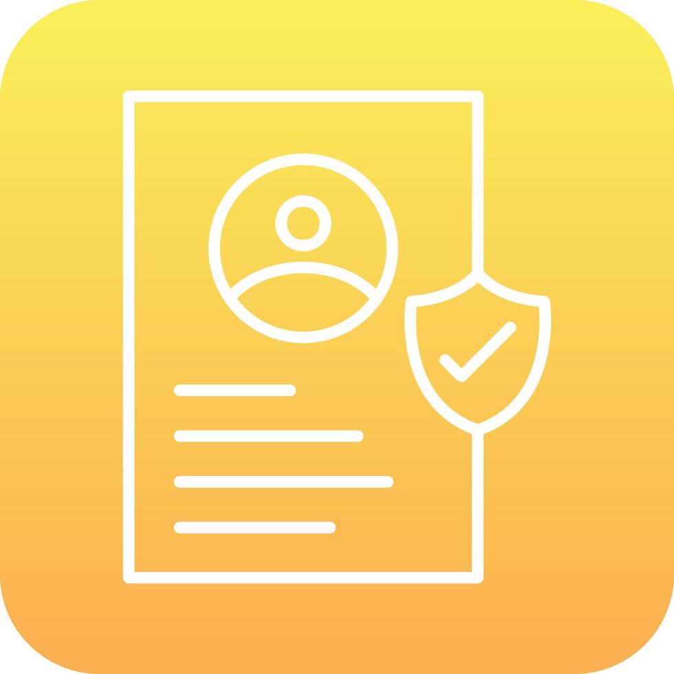 Profile Vector Icon