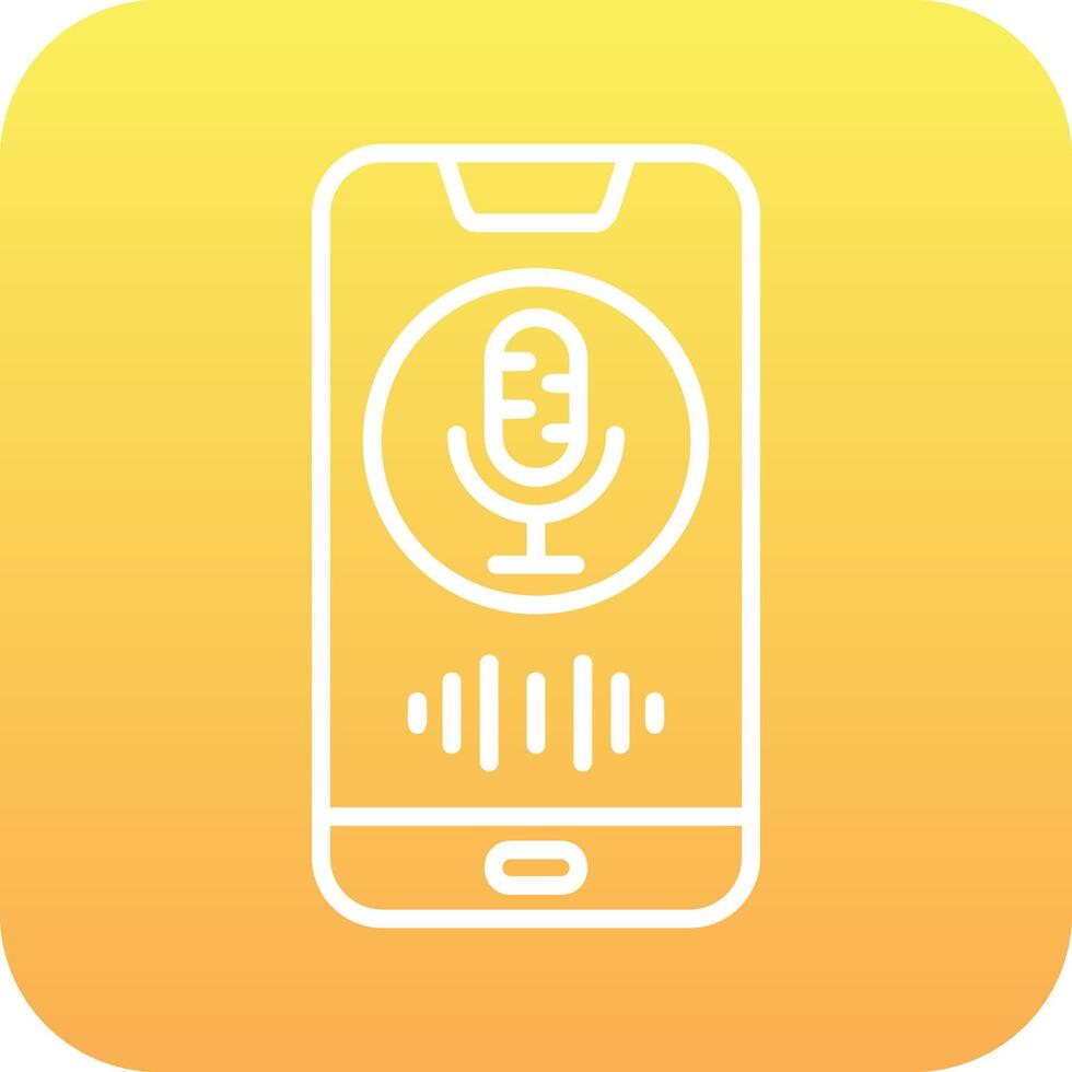 Voice Assistant Vector Icon
