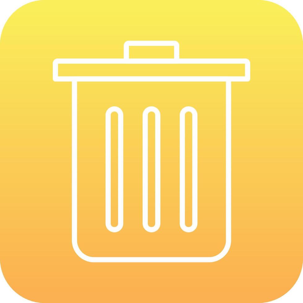 Dustbin Vector Icon