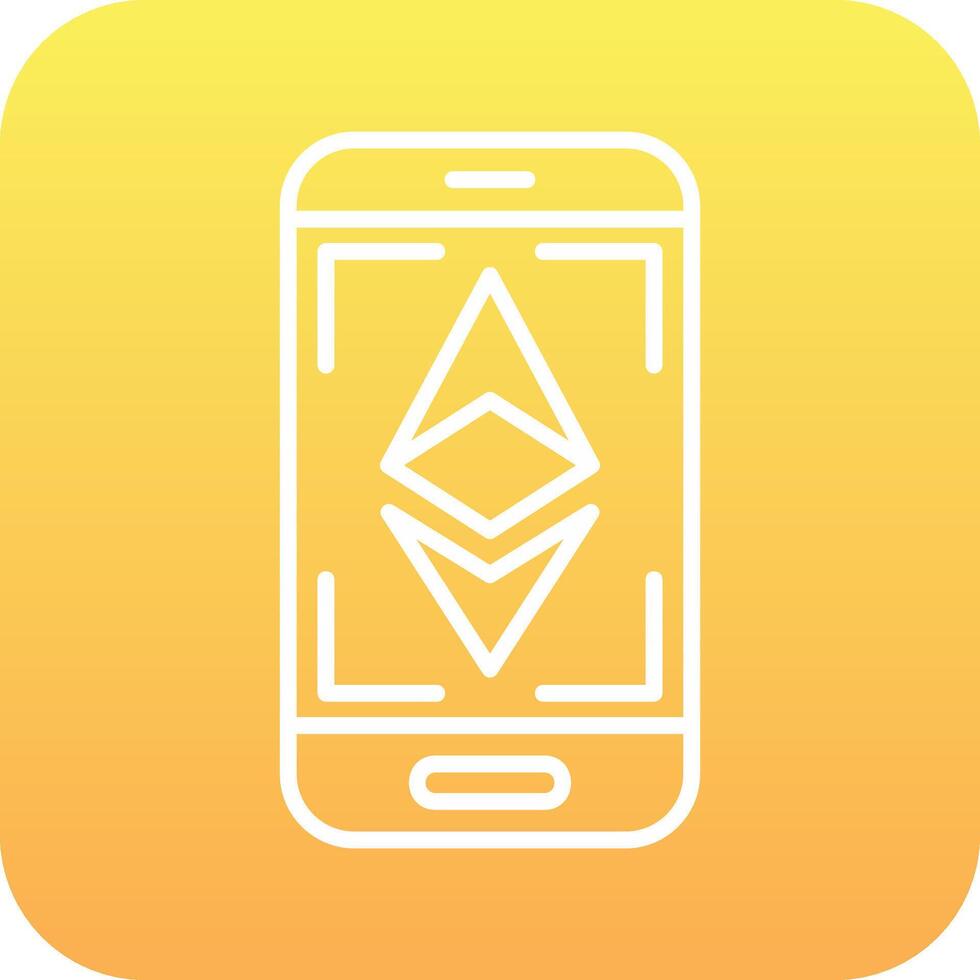 Ethereum Scan Vector Icon