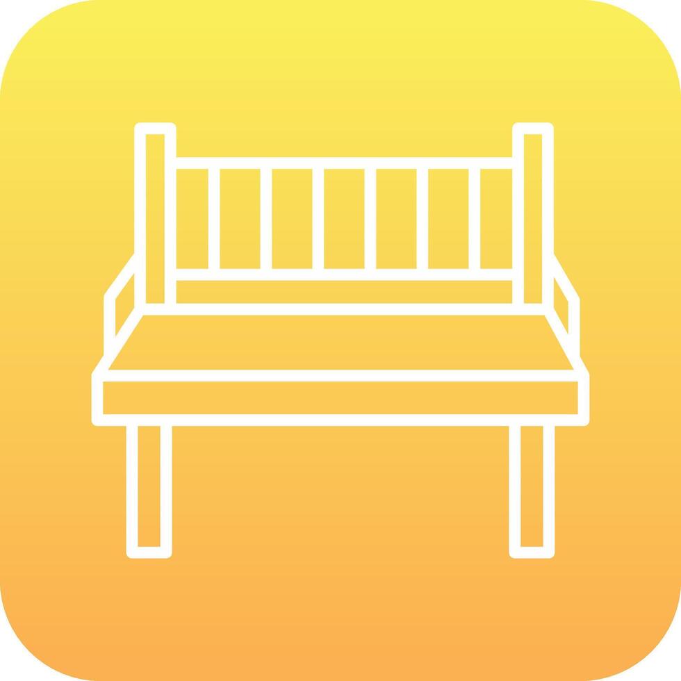 Bench Vector Icon