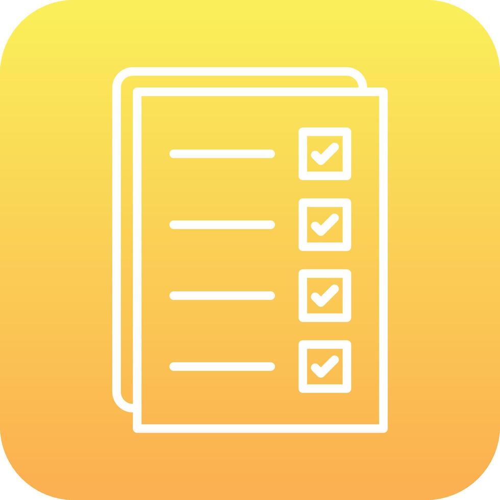 Check list Vector Icon