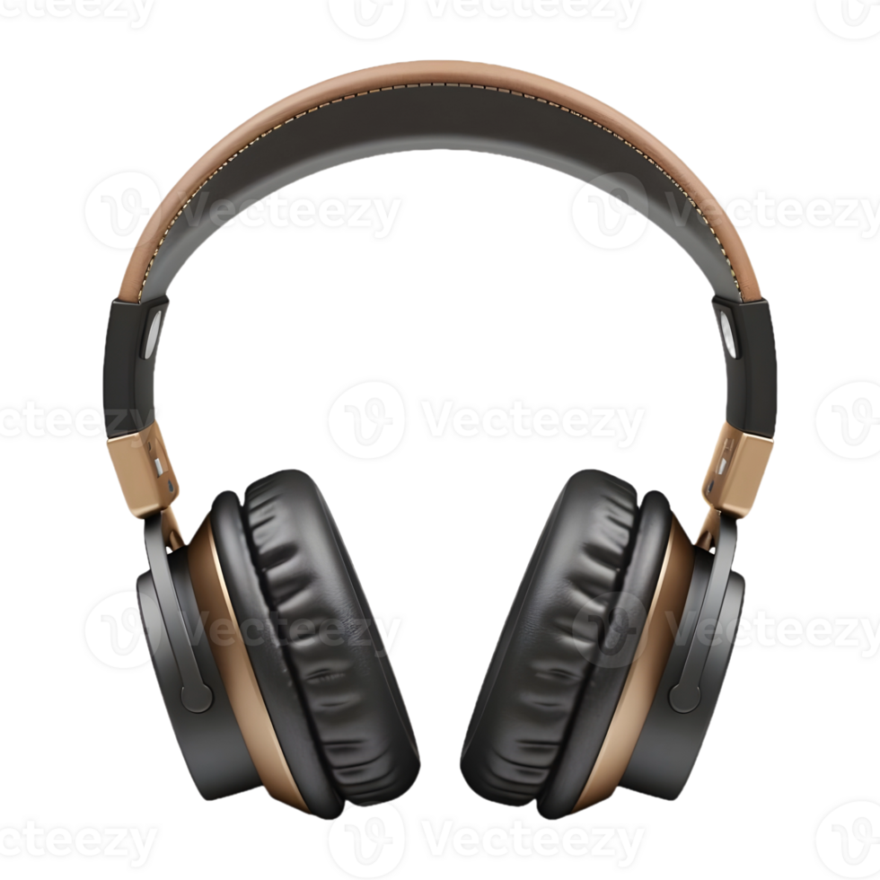 AI generated Headphone on Transparent background - Ai Generated png