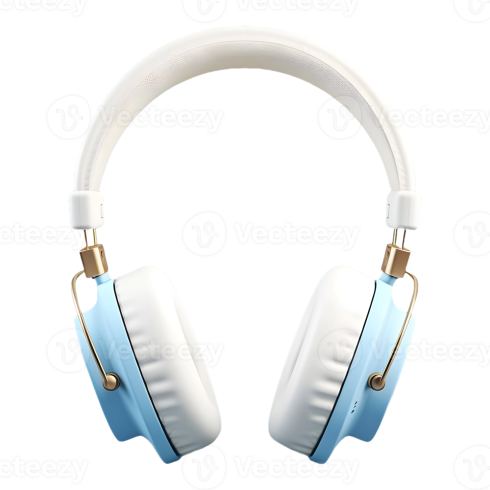 AI generated Headphone on Transparent background - Ai Generated png