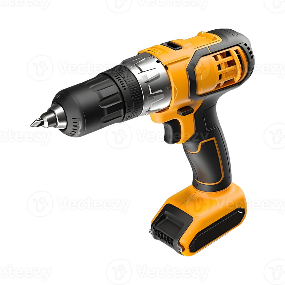 AI generated Small Drilling Machine on Transparent background - Ai Generated png
