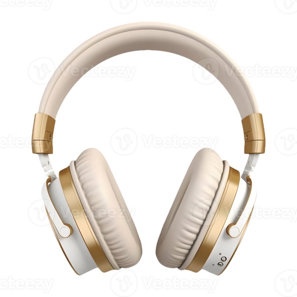 AI generated Headphone on Transparent background - Ai Generated png