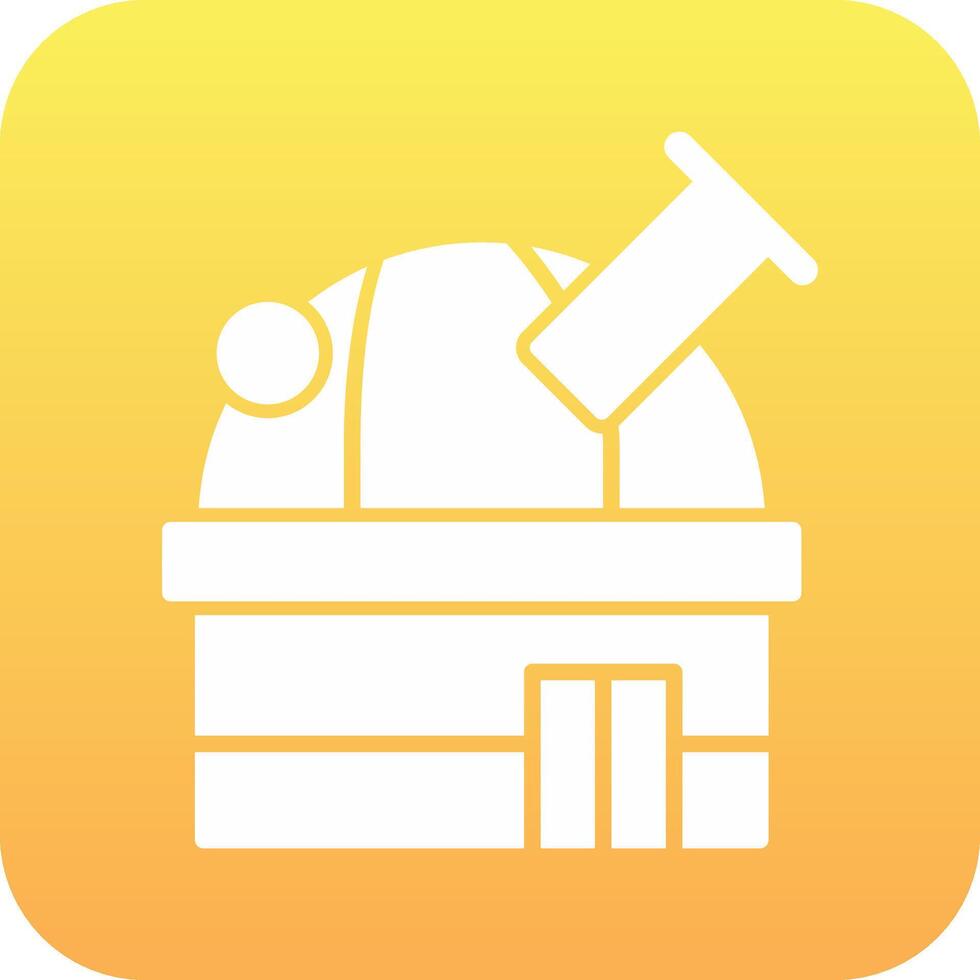 Space Observatory Vector Icon