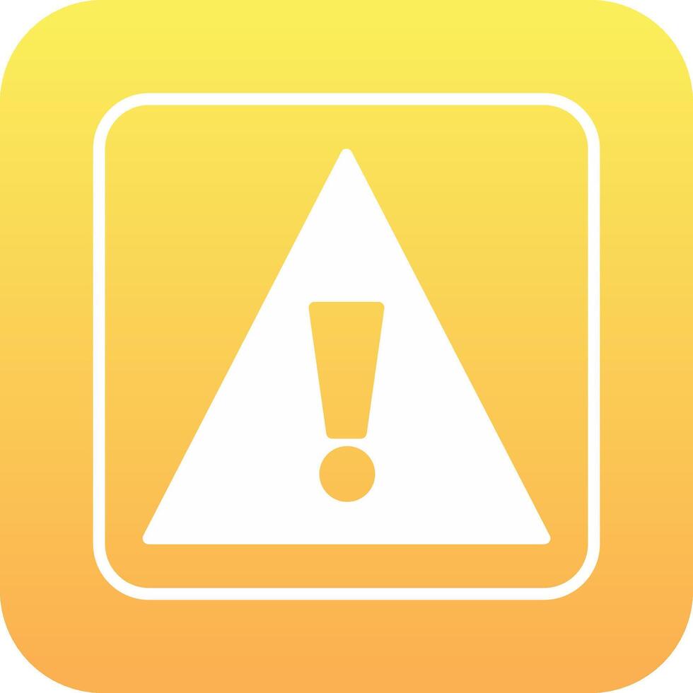 Caution Sign Vector Icon