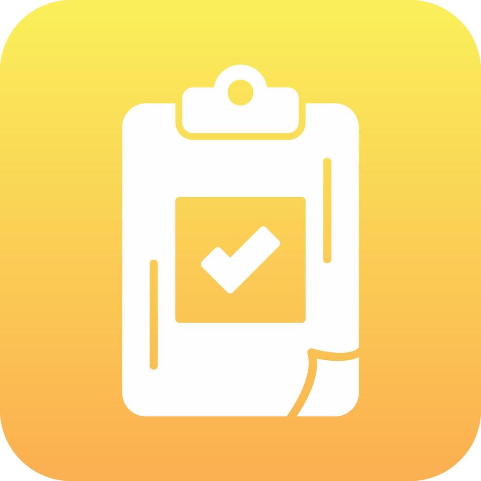 Task List Vector Icon