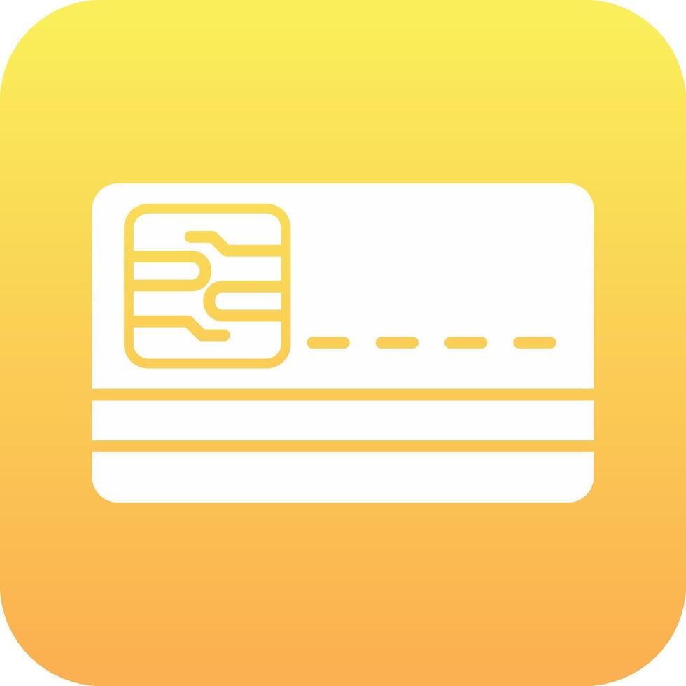 Smart Card Vector Icon